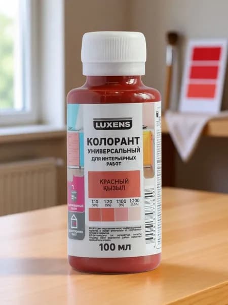 Колорант Luxens 0.1 л цвет красный