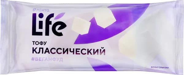 Тофу ЛЕНТА LIFE, 120г