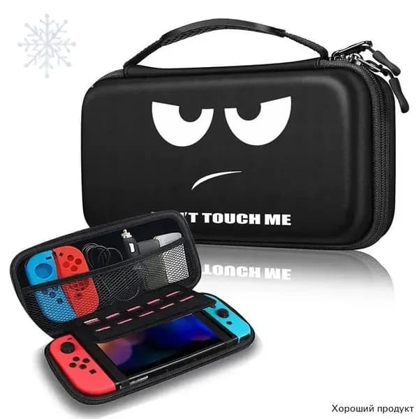 Прочный чехол EVA для Nintendo Switch и OLED с держателем карт