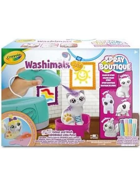 Crayola Washimals Spray Boutique набор для рисования