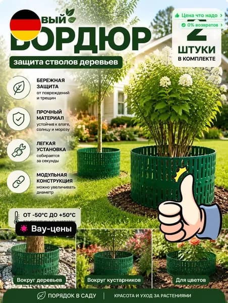 Бордюр садовый