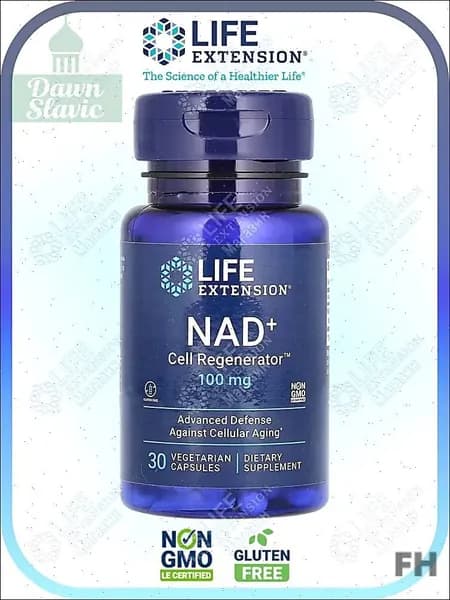 , NAD+, омолаживающее средство для клеток, ниаген никотинамид рибозид, 100 мг, 30 вегетарианских капсул