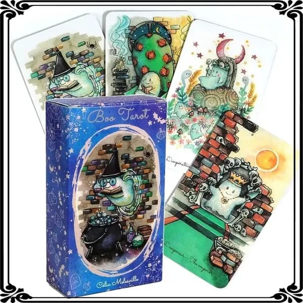 Премиумнабор Boo Tarot, 78 карт с амулетом