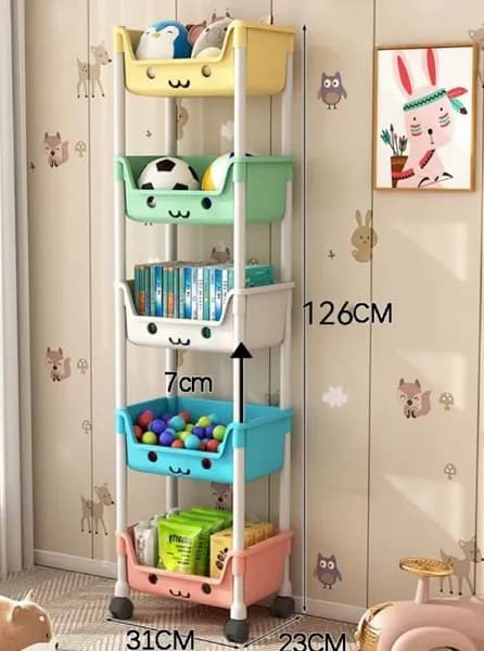 Стеллаж, 31х23х126 см