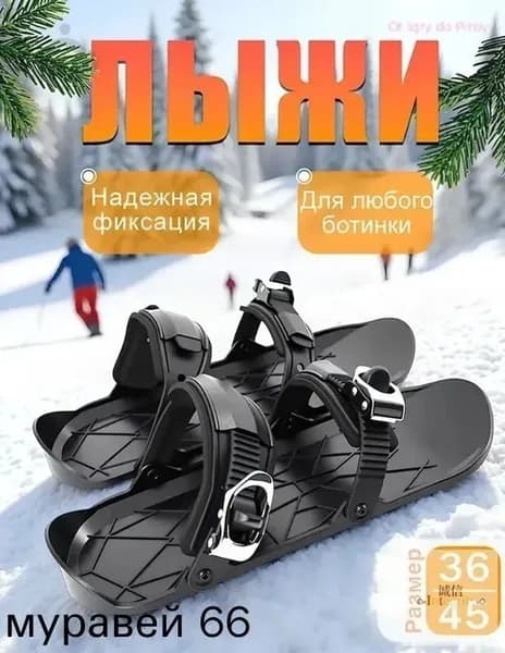 Прогулочные мини-лыжи