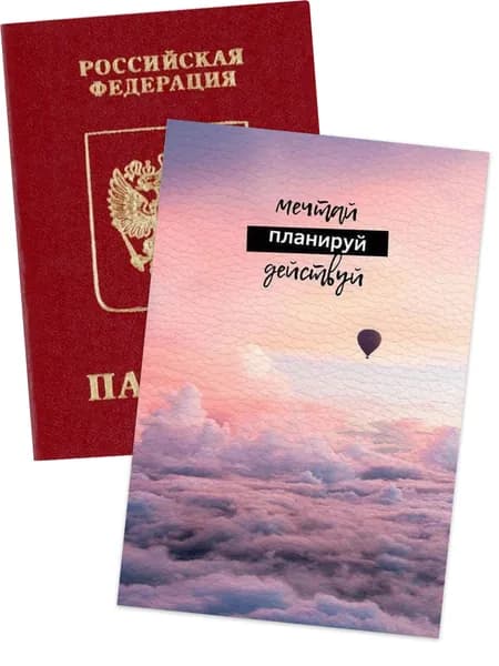 Чехол на паспорт цитатами