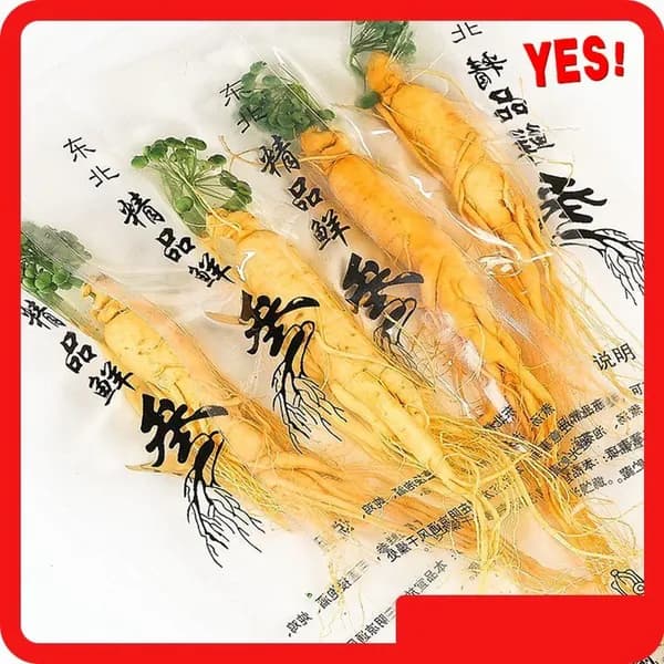 10 г Женьшень свежий Fresh Ginseng Root