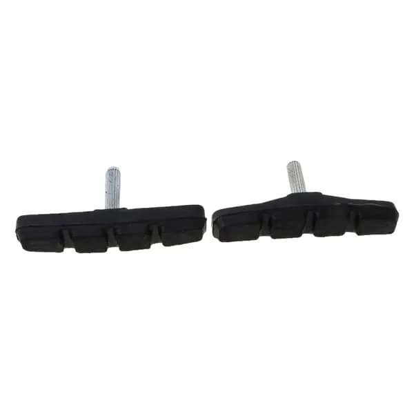 (1 пара) Бесшумные колодки для ободных тормозов V-Brake, прямые