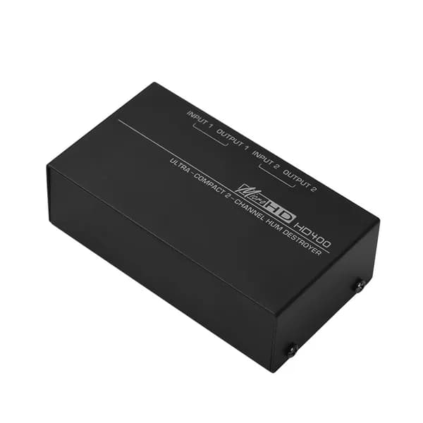 Подавитель шумов 2-канальный HD400, чёрный