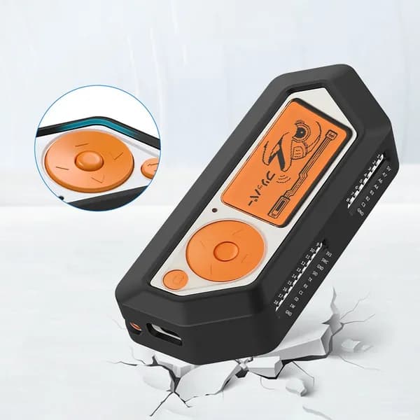 Силиконовый чехол для Flipper Zero, чёрный, полное покрытие
