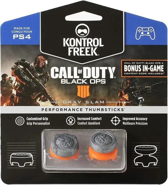 Насадки на стики FPS KontrolFreek Call of Duty Black Ops 4 Grav Slam для геймпада Sony PS4, PS5, Xbox 360 накладки №2