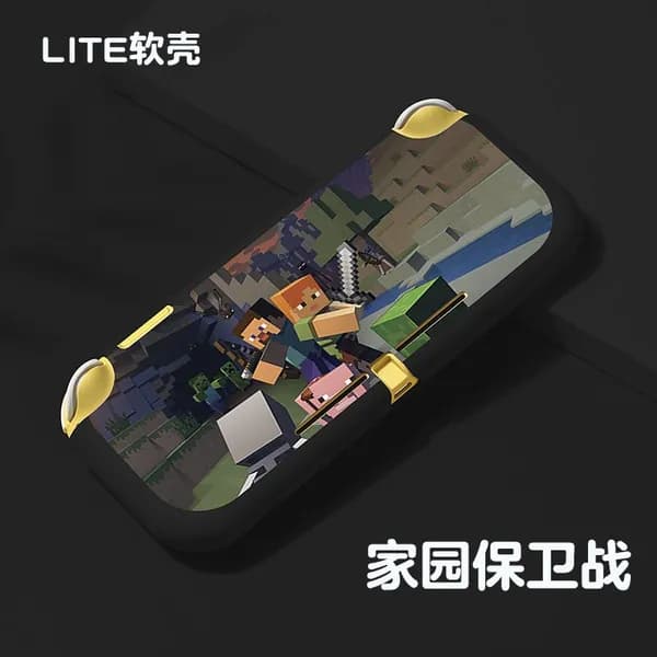 Minecraft Nintendo New Switch матовый защитный чехол NS OLED, разделенный TPU цветной корпус