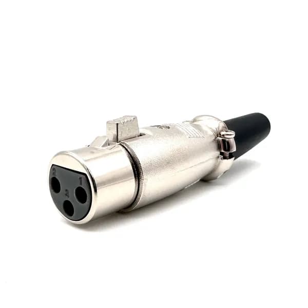 Разъем XLR гнездо 3pin на кабель