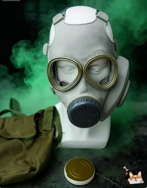 Купить ретро противогаз 65 типа - советский стиль, винтажный военный аксессуар