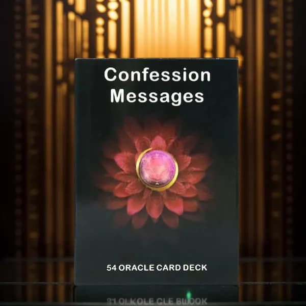 Карточки для гадания и самопознания Confession Messages с темой исцеления эмоций