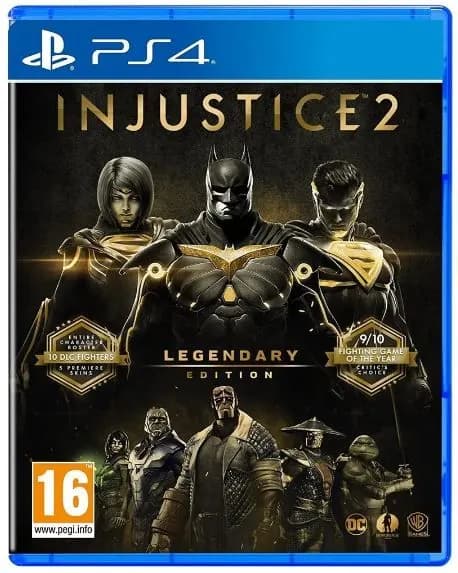 Игра Injustice 2 Legendary Edition (PlayStation 4, PlayStation 5, Русские субтитры)