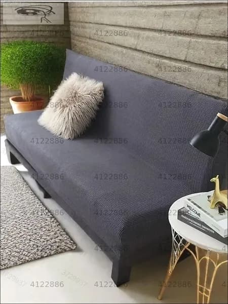 Диван раскладной 210х60х60 см,серый