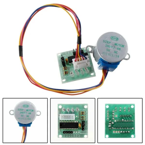 Плата Модуля Тестирования драйвера 5V LED Stepper Motor 28BYJ-48 + ULN2003 для Arduino