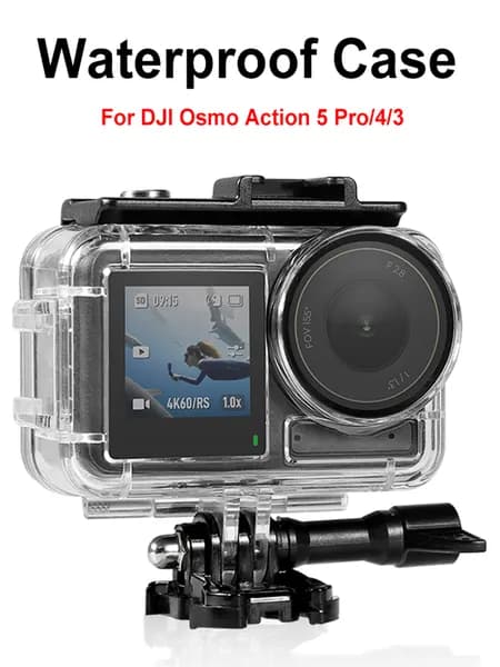 ударопрочный корпус для экшн-камеры DJI Osmo Action 4, защита до 60 м