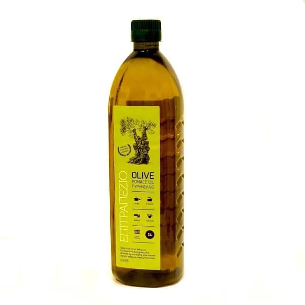 Оливковое масло для жарки и тушения Epitrapezio, пласт.бут., 1л
