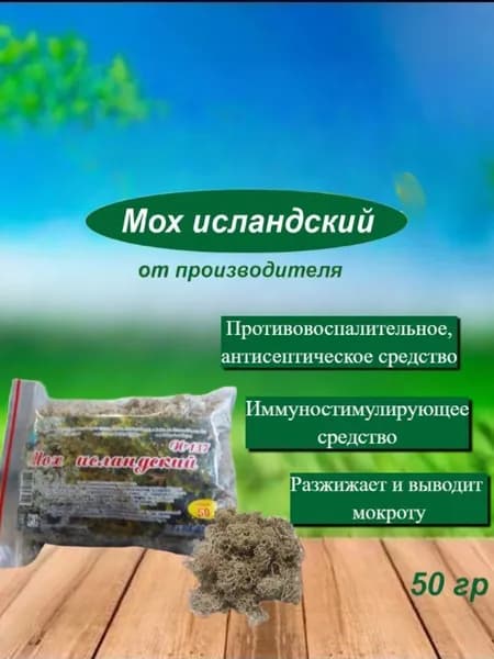 Исландский мох