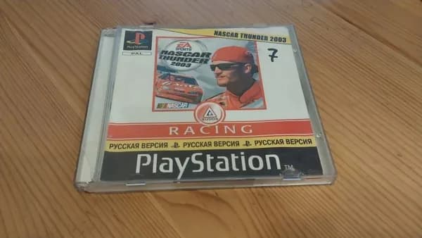 Игра Nascar thunder 2003 игра (PlayStation