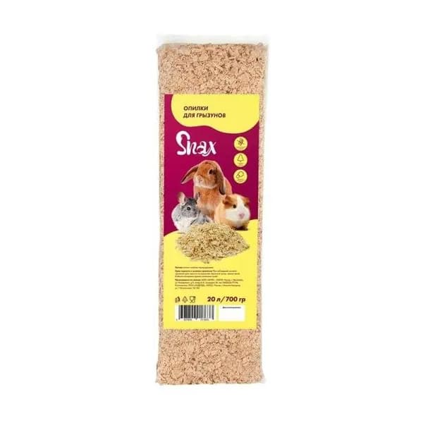 Snax опилки для грызунов 20 л