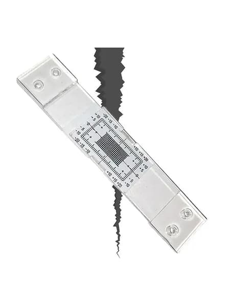 Маяк трещин, индикатор трещин на стене, монитор деформации, crack monitor для контроля стен