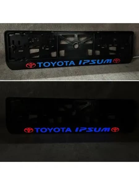 LED рамка для Госномера TOYOTA 1 шт