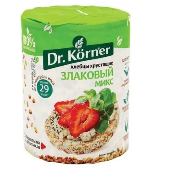 Dr. Korner Хлебцы Микс,90г