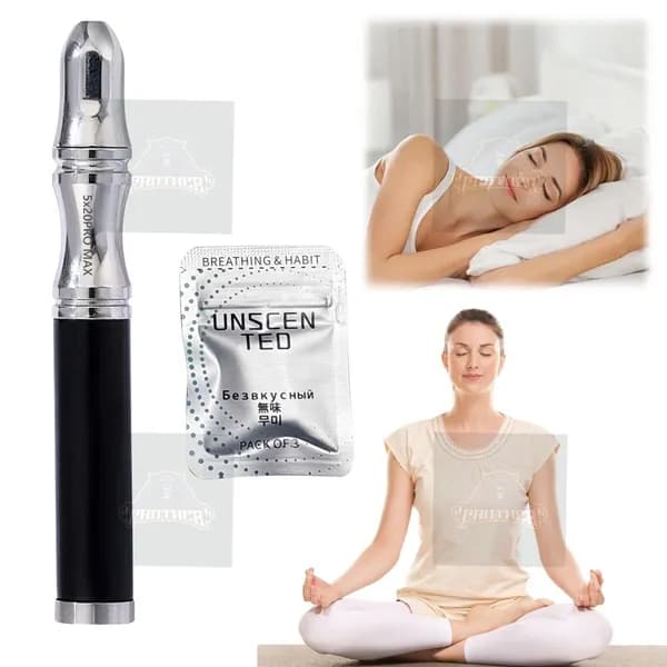 Воздушный ингалятор Breath Stick для взрослых, помогает бросить курить (черный)