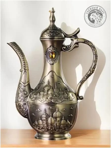 Чайник винтажный бронзовый премиум