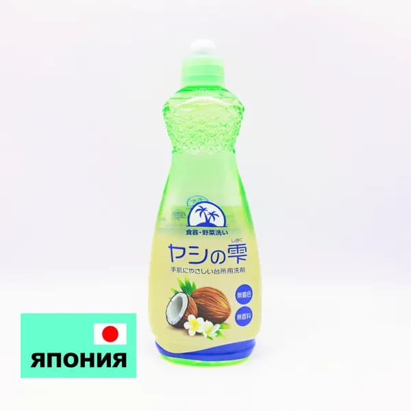 271859 KAN Жидкость "Kaneyo" для мытья посуды (с кокосовым маслом) 600 мл, дозатор