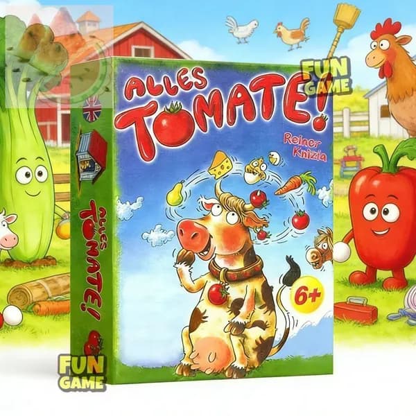Alles Tomate! Настольная карточная игра на память и реакцию для детей от 6 лет