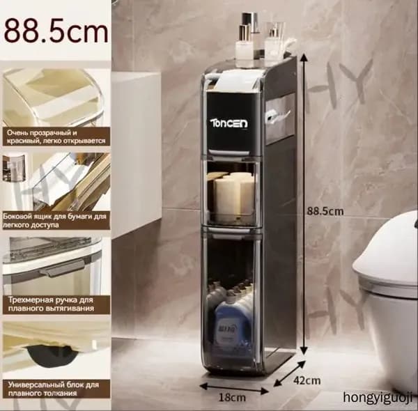 Тумба для ванной,, 18х42х88.5 см