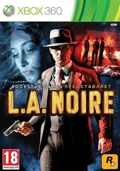 Игра L.A. Noire Xbox 360 Диск