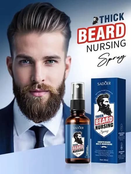 Спрей для ухода за бородой 30мл Масло для бороды SADOER Beard Nursing