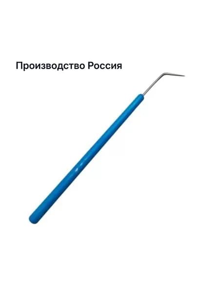 Игла лабораторная препарировальная изогнутая