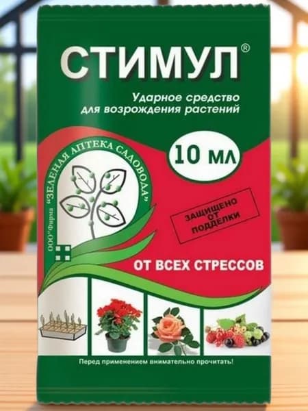 Удобрение от стресса растений СТИМУЛ, 10 мл