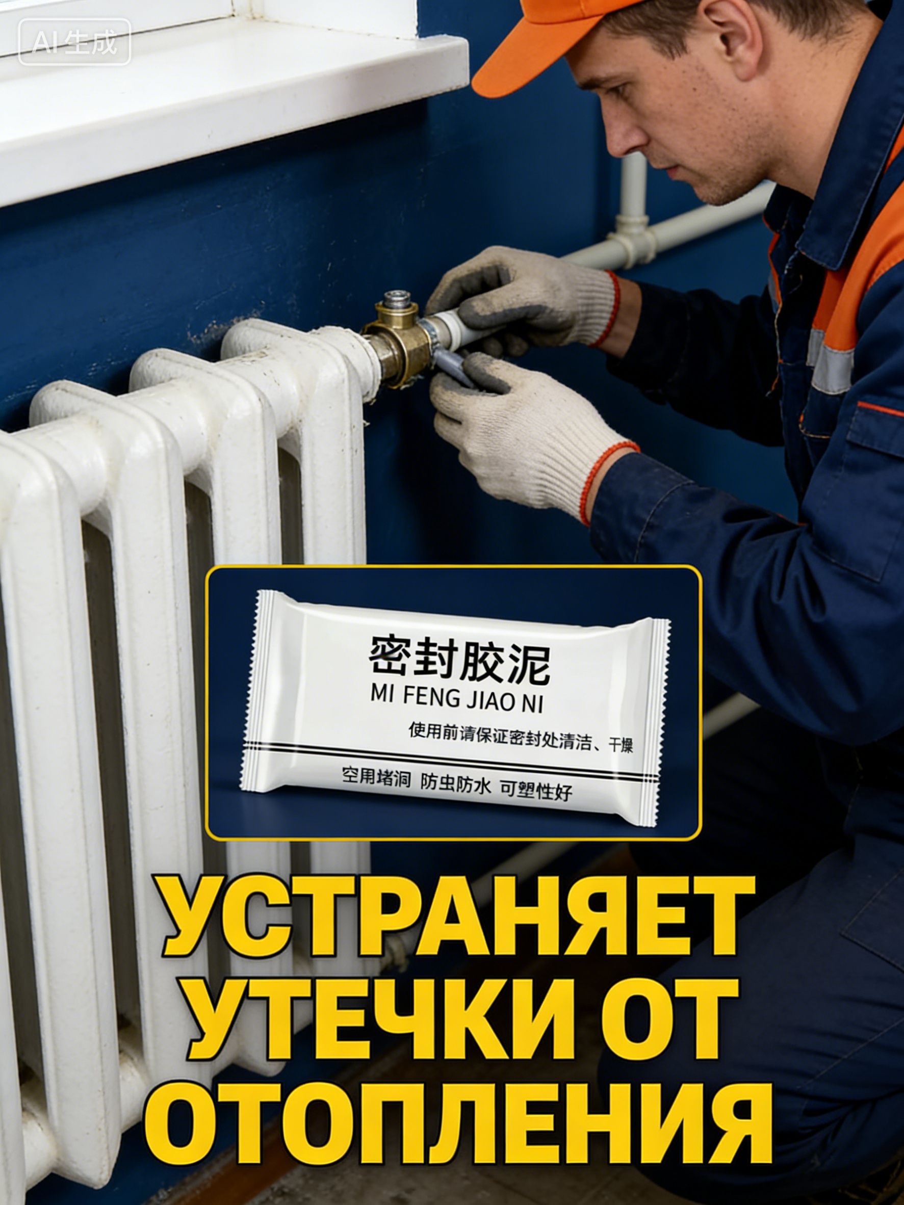 Клей автомобильный Гель, 90 мл, 3 шт.