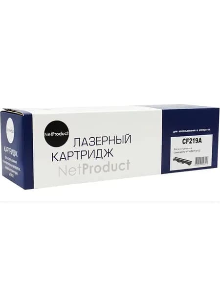 Драм-юнит NetProduct (N-CF219A) для HP LJ Pro M104/MFP M132, 12K