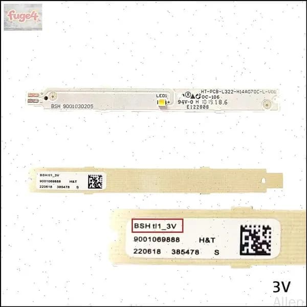 BSH 9001030205 3V Светодиодная лампа для холодильника Siemens Bosch MyPads