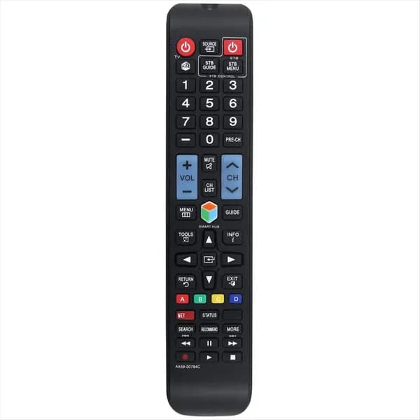 Сменный корпус пульта дистанционного управления AA59-00784C для Samsung UE46F7000 UE32F6540AB (черный)