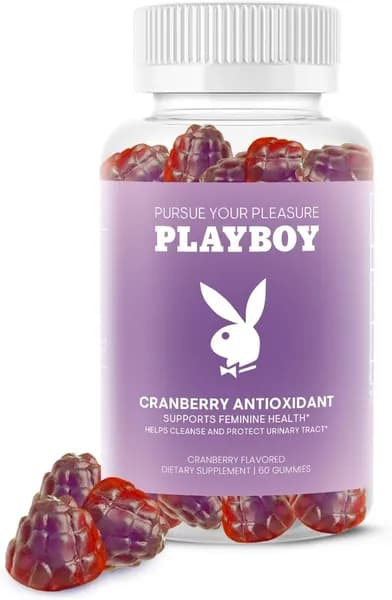 Playboy - Feminine Health Клюквенные антиоксидантные жевательные резинки для женщин