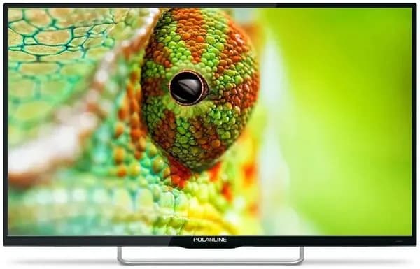 POLARLINE Телевизор 43" Full HD, черный