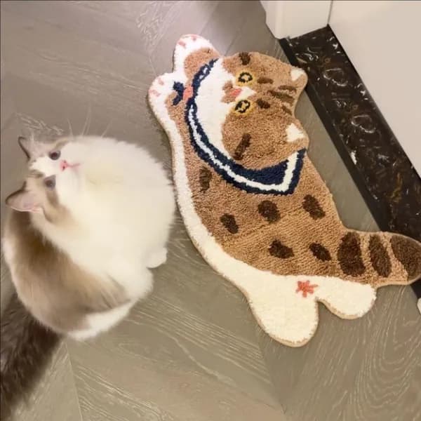Коврик для туалета hello kitty 50x60 см