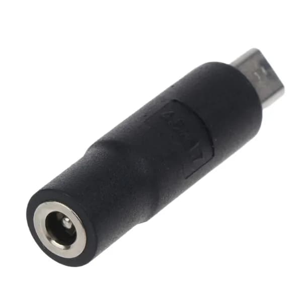 (1шт) Переходник Mirco USB от мужчины к женщине постоянного тока-4.0x1.7 мм
