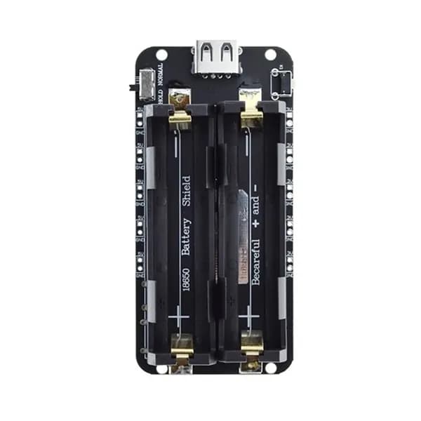 Держатель 18650 с защитой от перезаряда для Raspberry Pi 3: 5 В, 2 А, USB-вход/выход