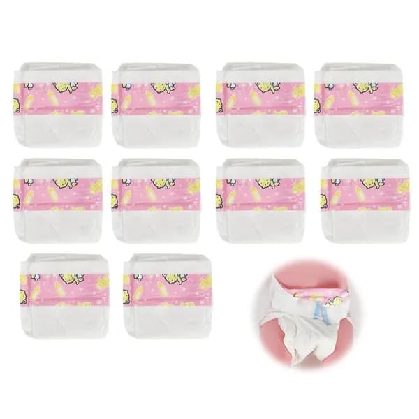 Игрушки-подгузники для кукол 10pcs