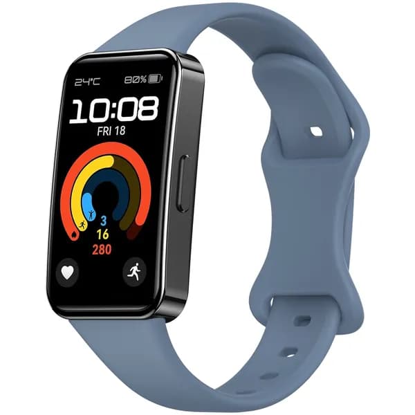 Мягкий силиконовый ремешок для Huawei Band 10 9 8, спортивный сменный браслет для Huawei Band 10 9 8, аксессуар